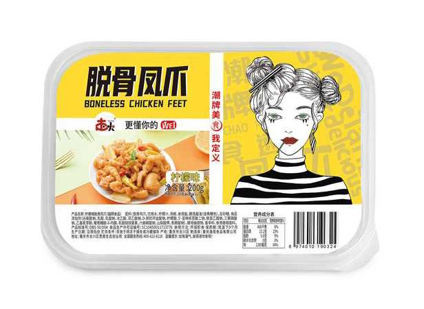 泡椒鳳爪保鮮盒包裝機：鎖住美味，保鮮每一刻